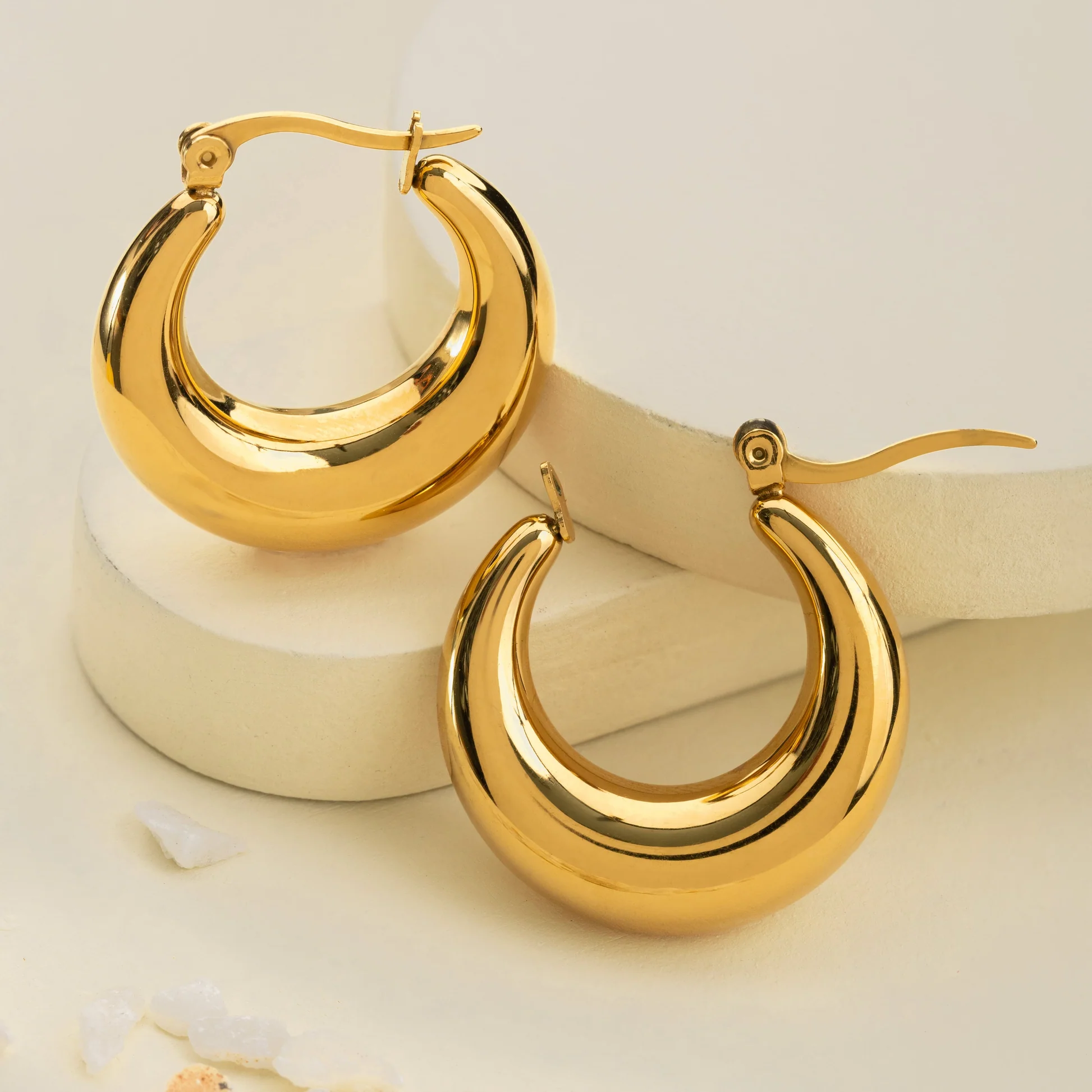 Gold Hoop Earrings: A Timeless Classic