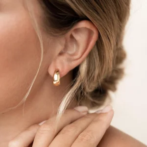 A Brief History of Gold Hoop Earrings