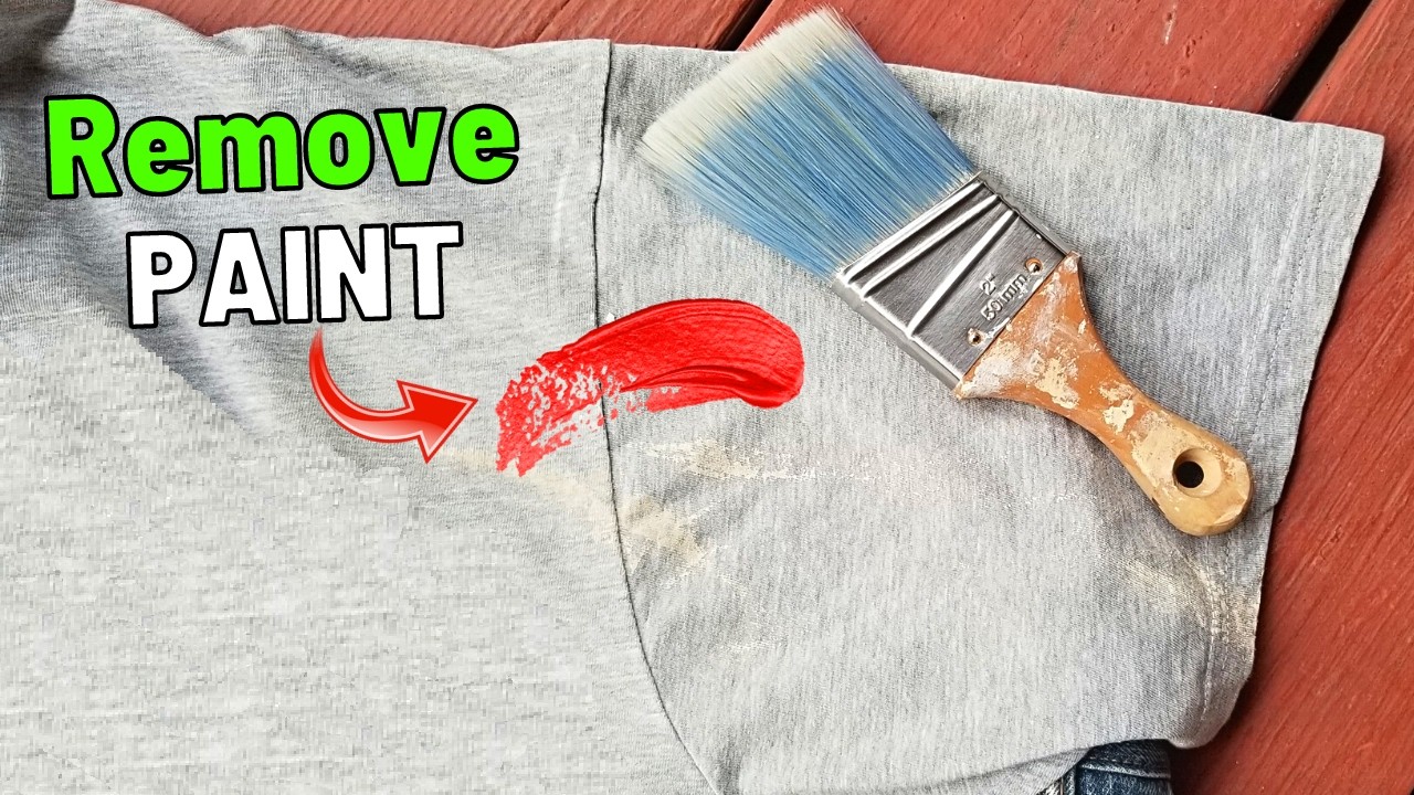 How to Get Paint Out of Clothes: The Complete Stain Removal Guide
