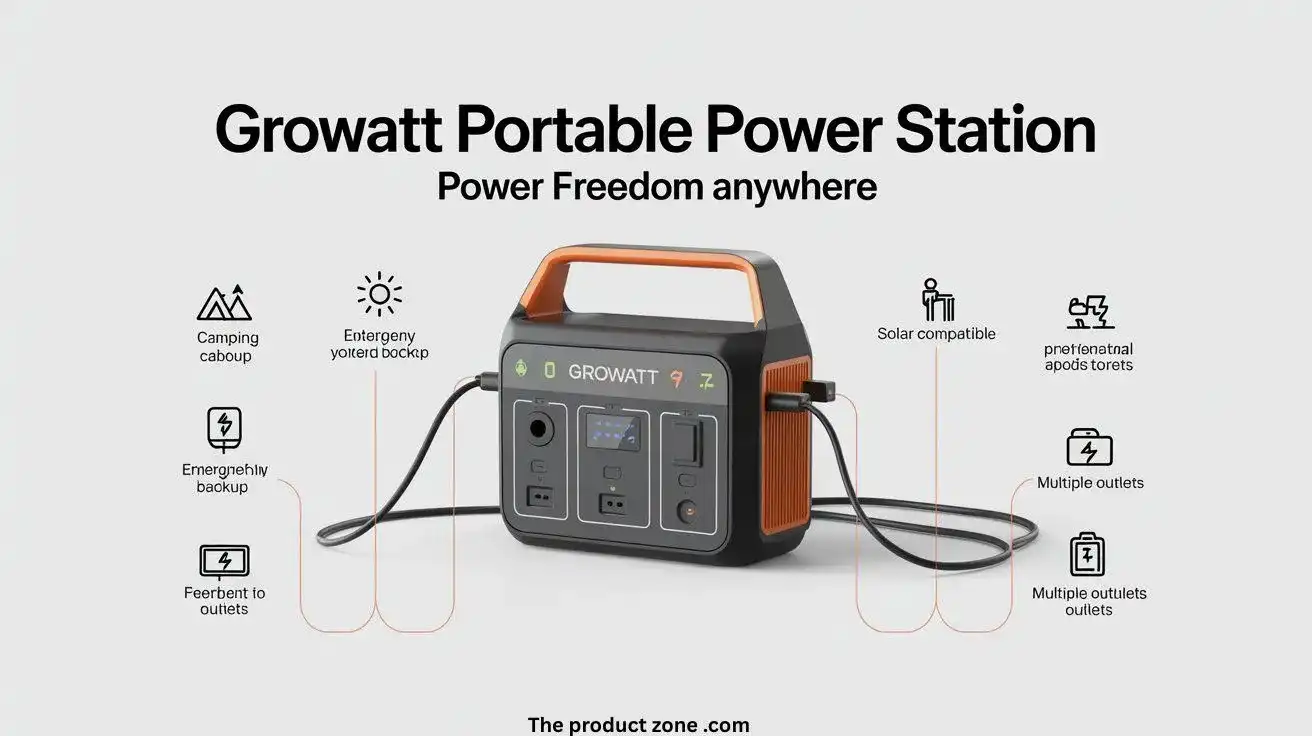 Growatt Portable Power Station: Power Freedom Anywhere