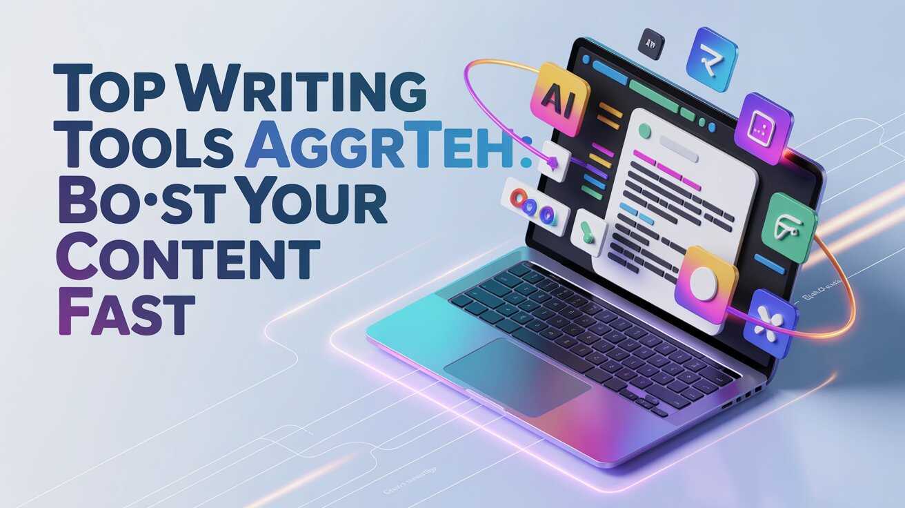Top Writing Tools Aggr8Tech: Boost Your Content Fast
