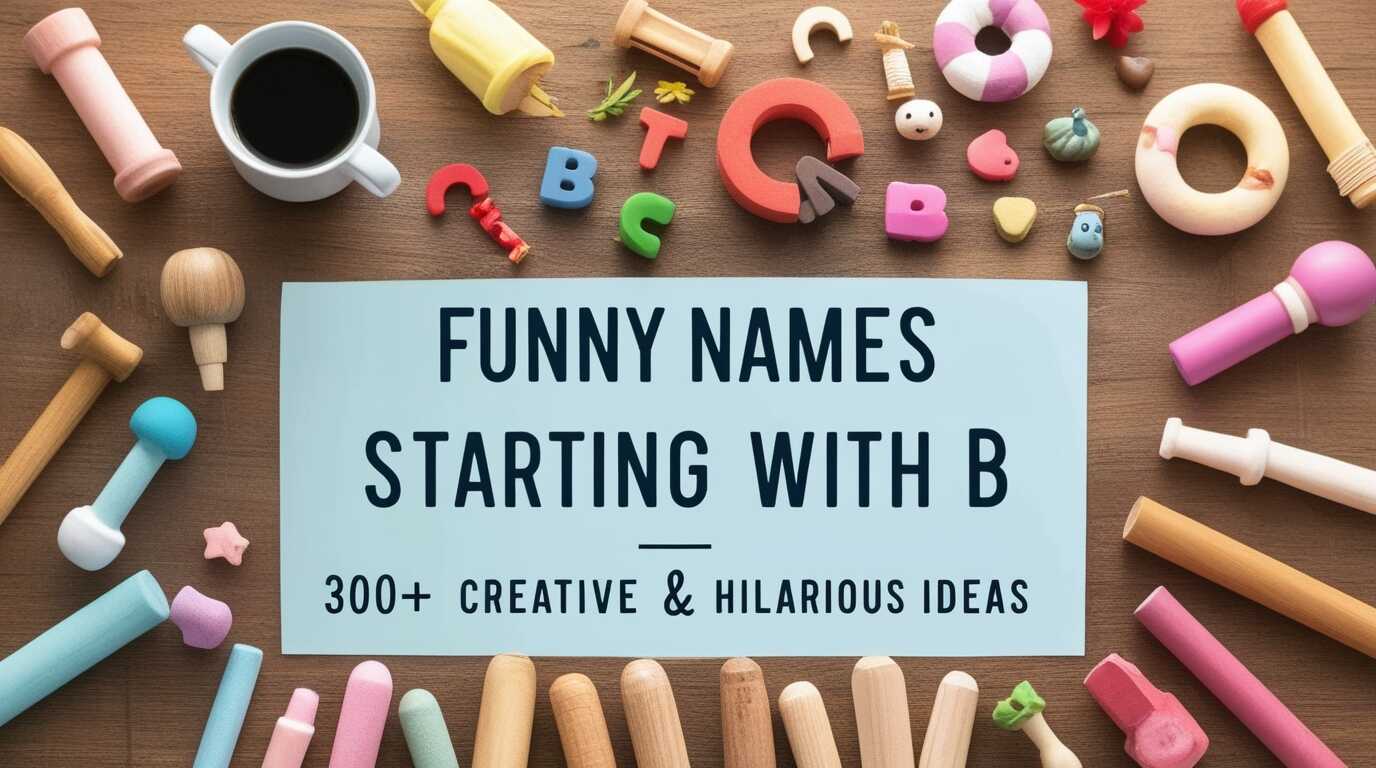 Funny Names Starting with B: 300+ Creative & Hilarious Ideas
