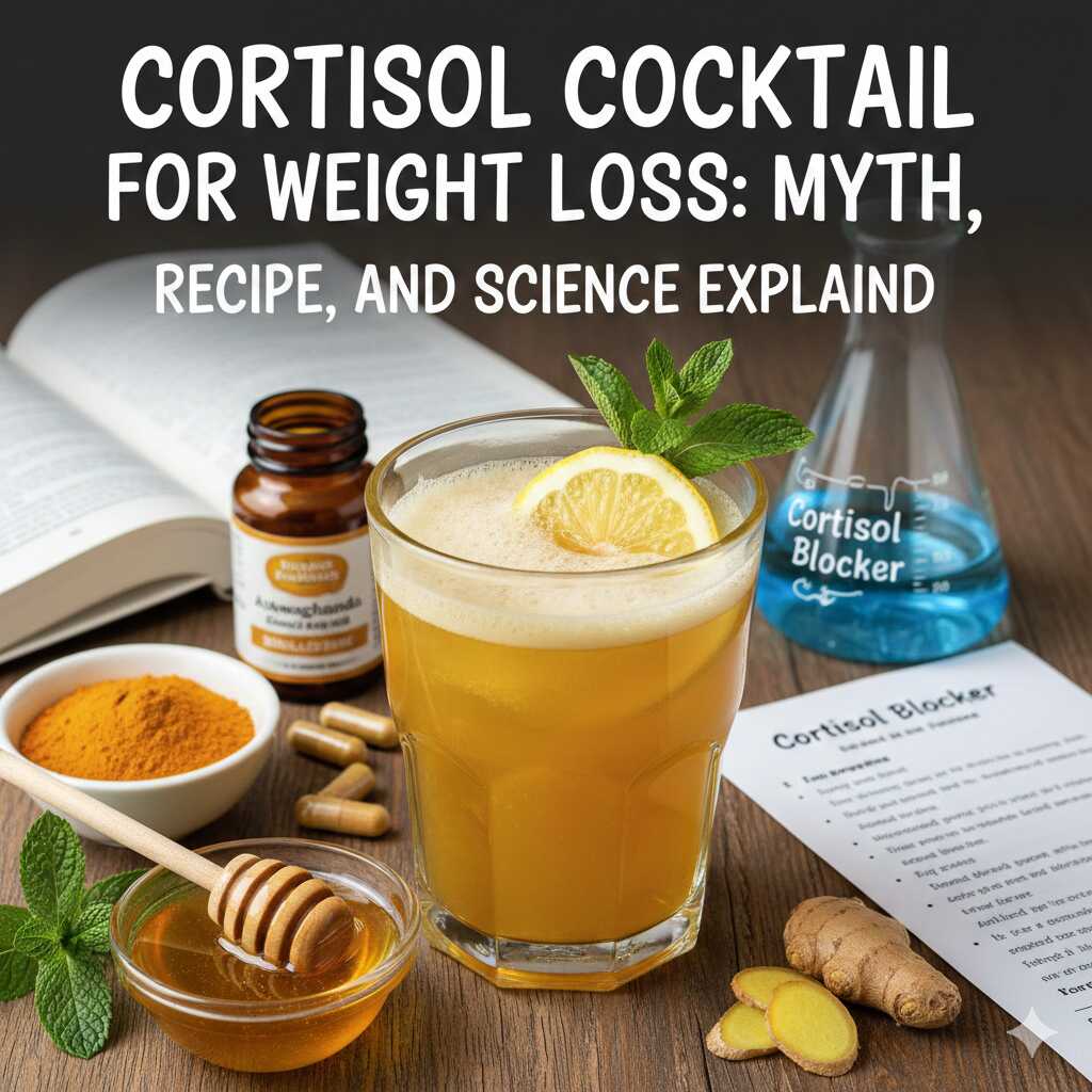 Cortisol Cocktail for Weight Loss: Myth, Recipe, and Science Explained