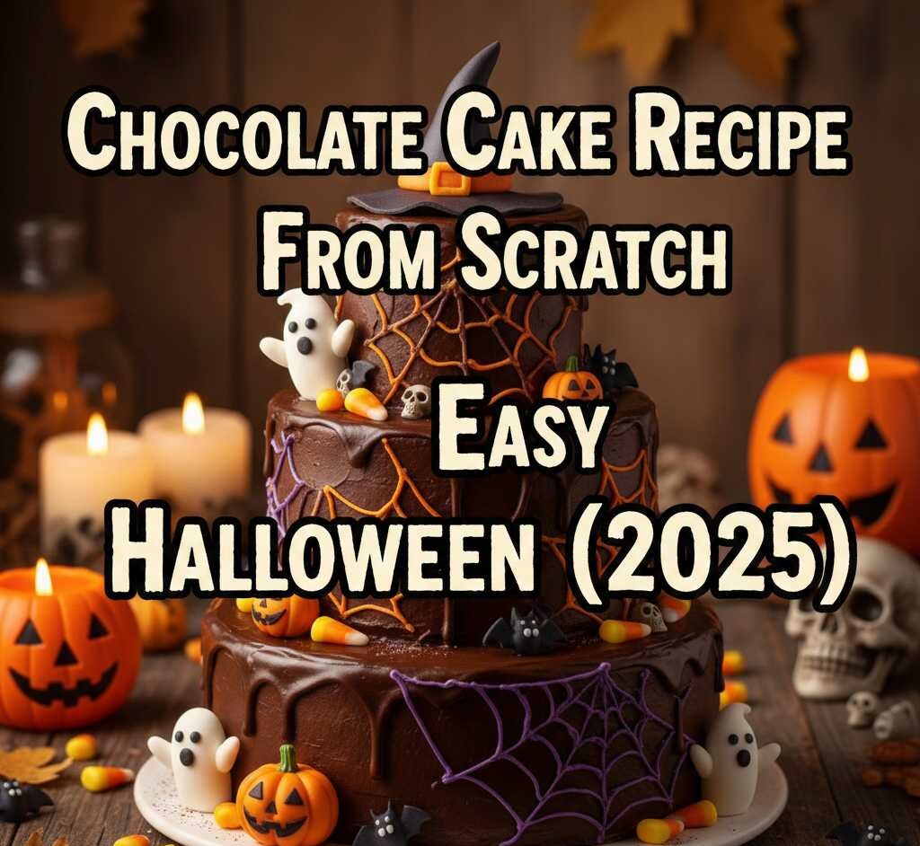 Chocolate Cake Recipe From Scratch Easy Halloween (2025)