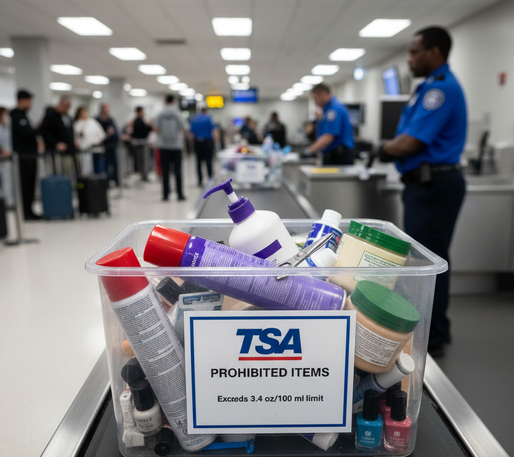 TSA Banned Beauty Product: What It Really Means (and What You Can Pack Safely)