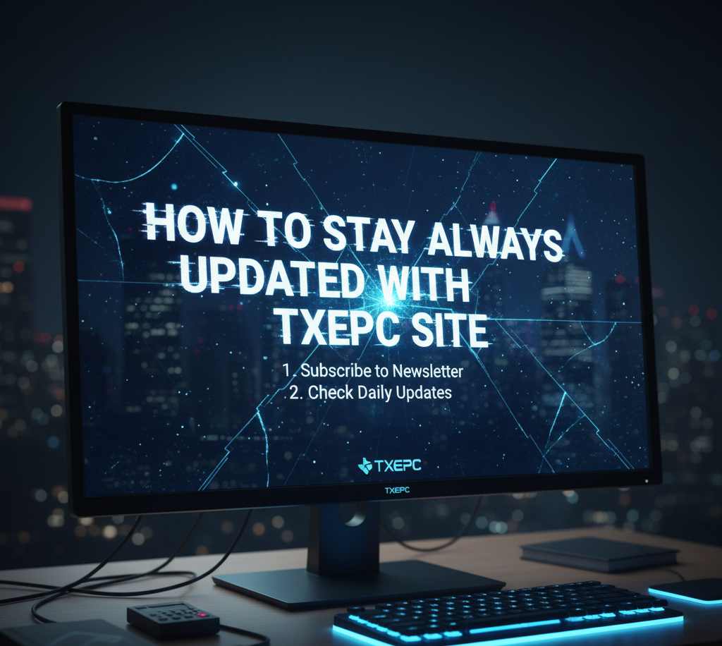 How to Stay Always Updated With Txepc Site
