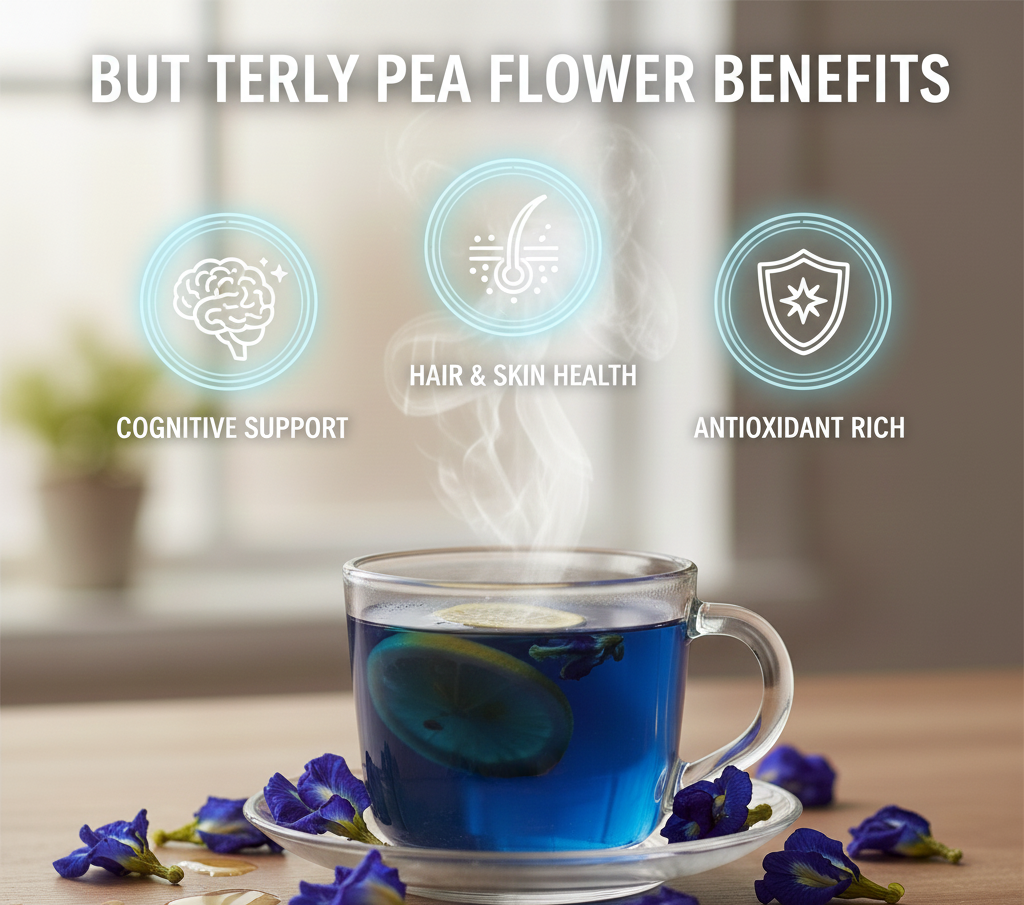 Butterfly Pea Flower Benefits: What This Blue Superplant Can Do for You