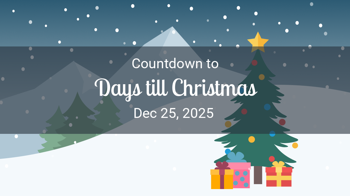 How Many Days Until Christmas 2025? Let’s Find Out!