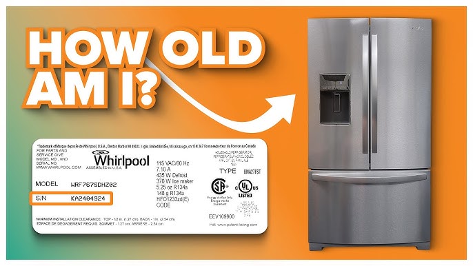 How Old Is My Appliance? Find Out Using the Serial Number